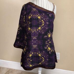 One shoulder dress shirt